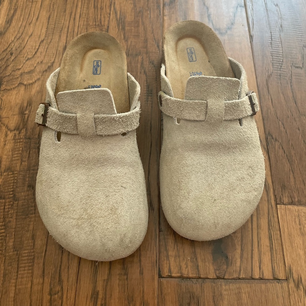 Birkenstock Boston Taupe 39